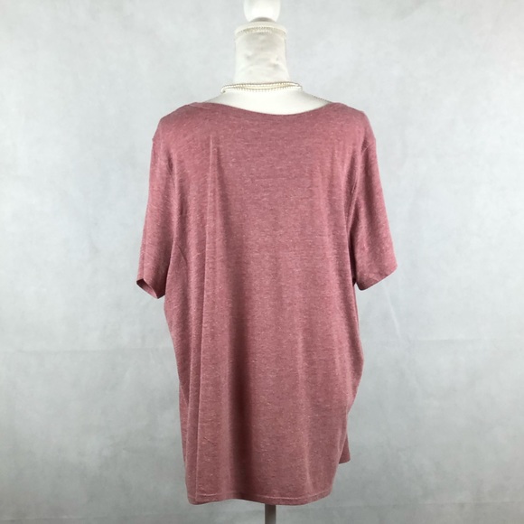 Lane Bryant Sz 18/20 Key Hole Mauve - Picture 3 of 5